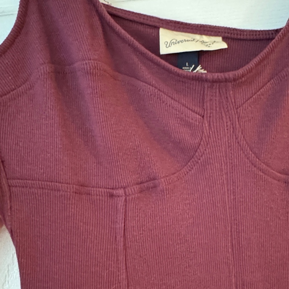 Universal Thread Deep Red Mini Dress - Picture 3 of 4
